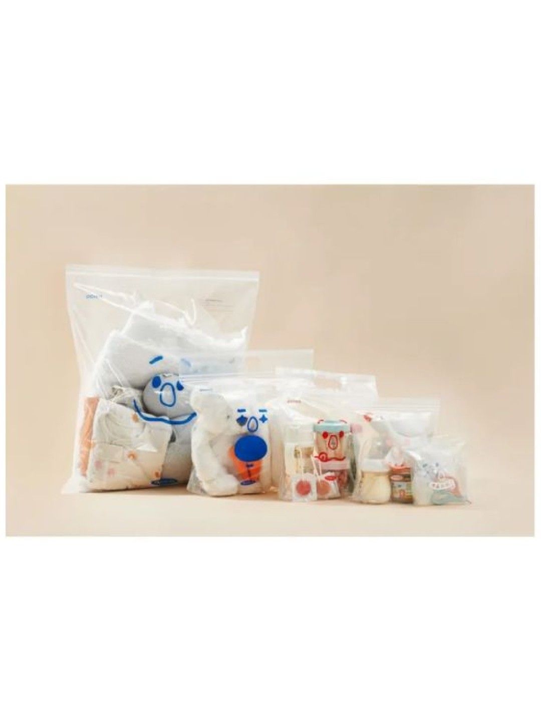 Poled Baby Zipper Bag (No Color- Image 3)