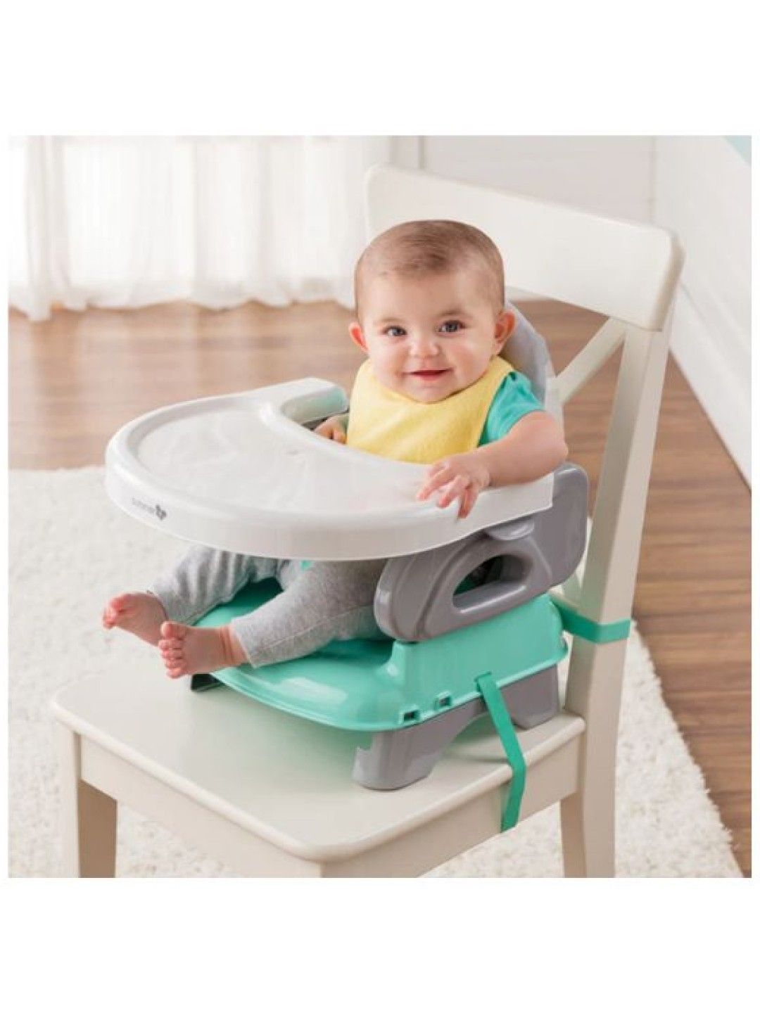 Summer Infant Deluxe Comfort Folding Booster Seat - Elephant Love (No Color- Image 3)