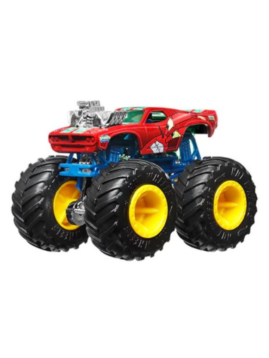 Hot Wheels Monster Trucks 1:64 Spongebob Series - Mr. Krabs (No Color- Image 2)