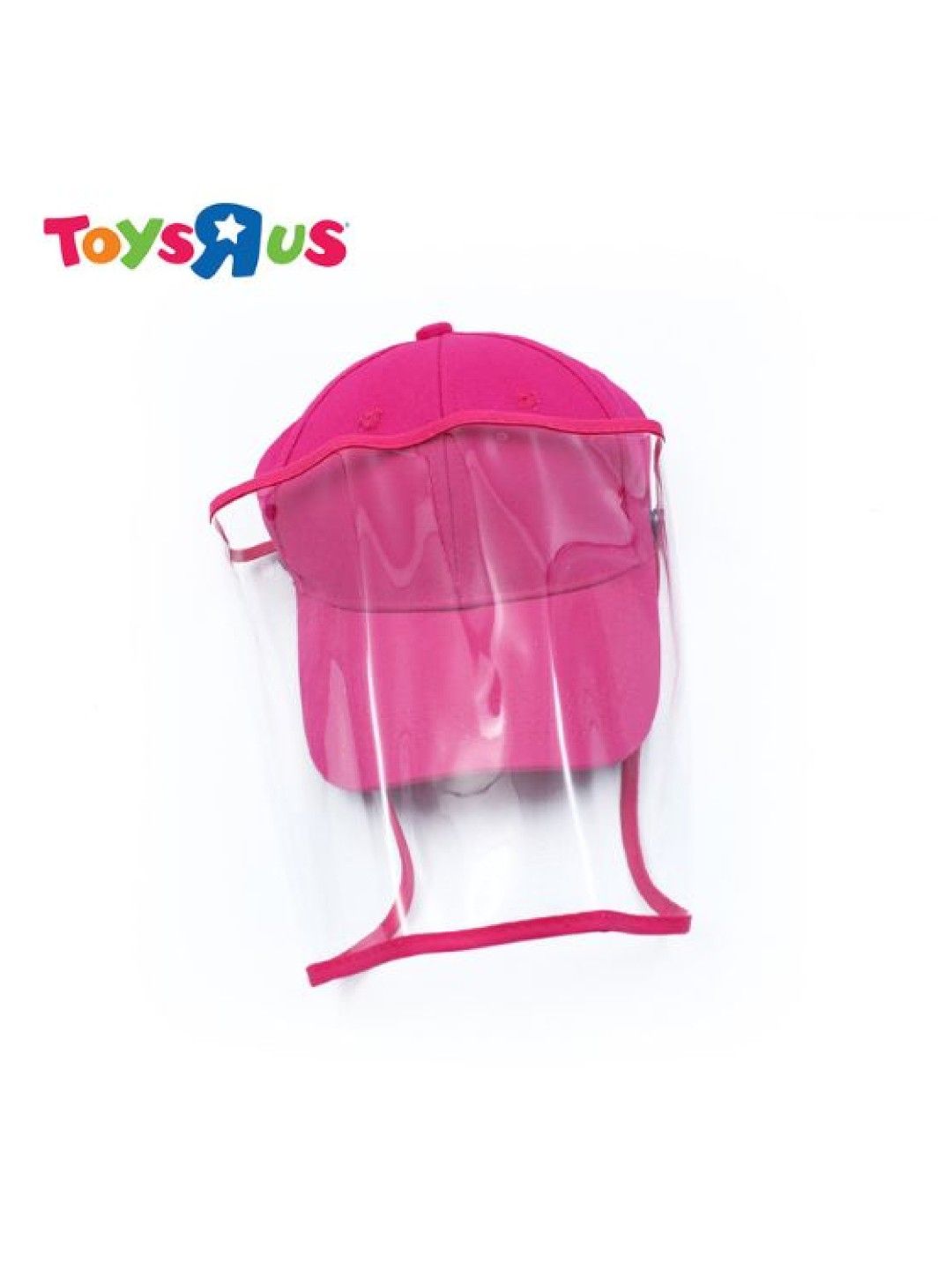 Toys R Us Cap with Snap Face Shield (Dark Pink) (No Color- Image 1)