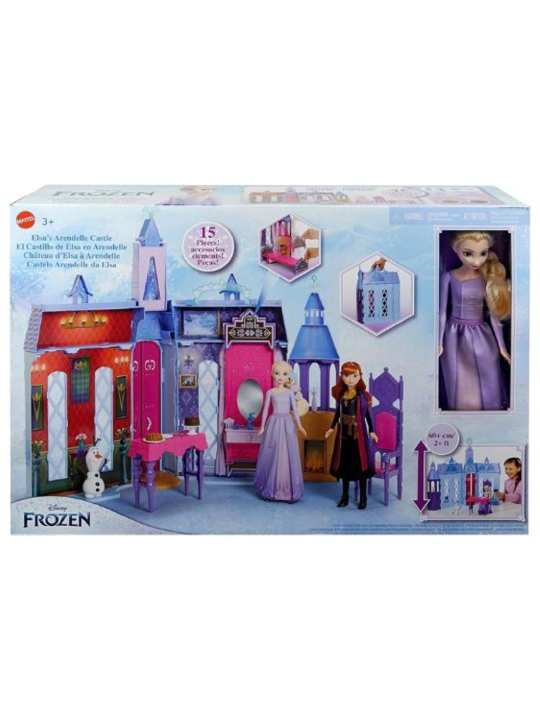Disney Frozen Elsa's Arendelle Castle (No Color- Image 4)