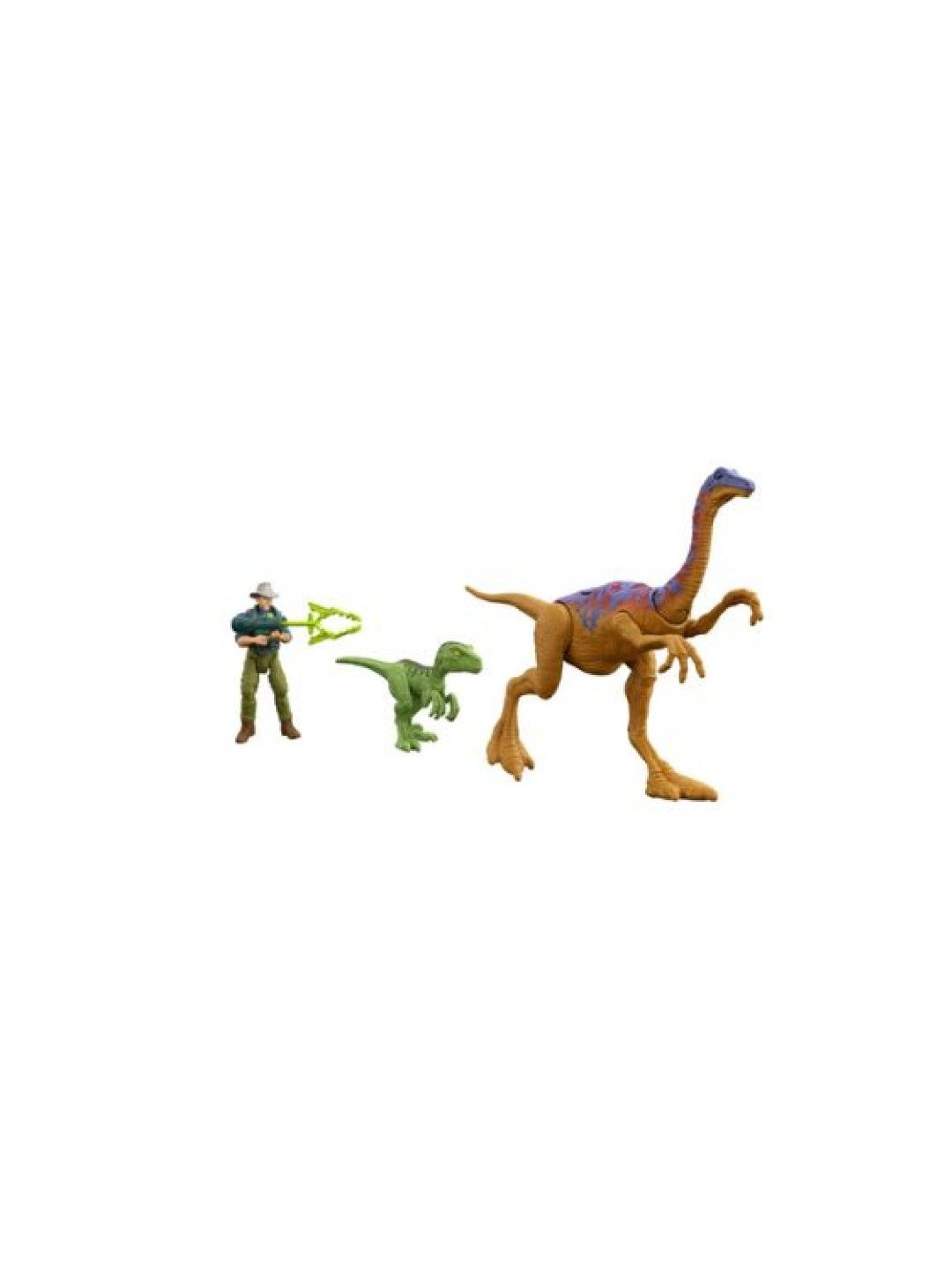 Jurassic World Dr. Alan Grant Tactical Claw Figure Pack & 2 Dinosaurs (No Color- Image 2)