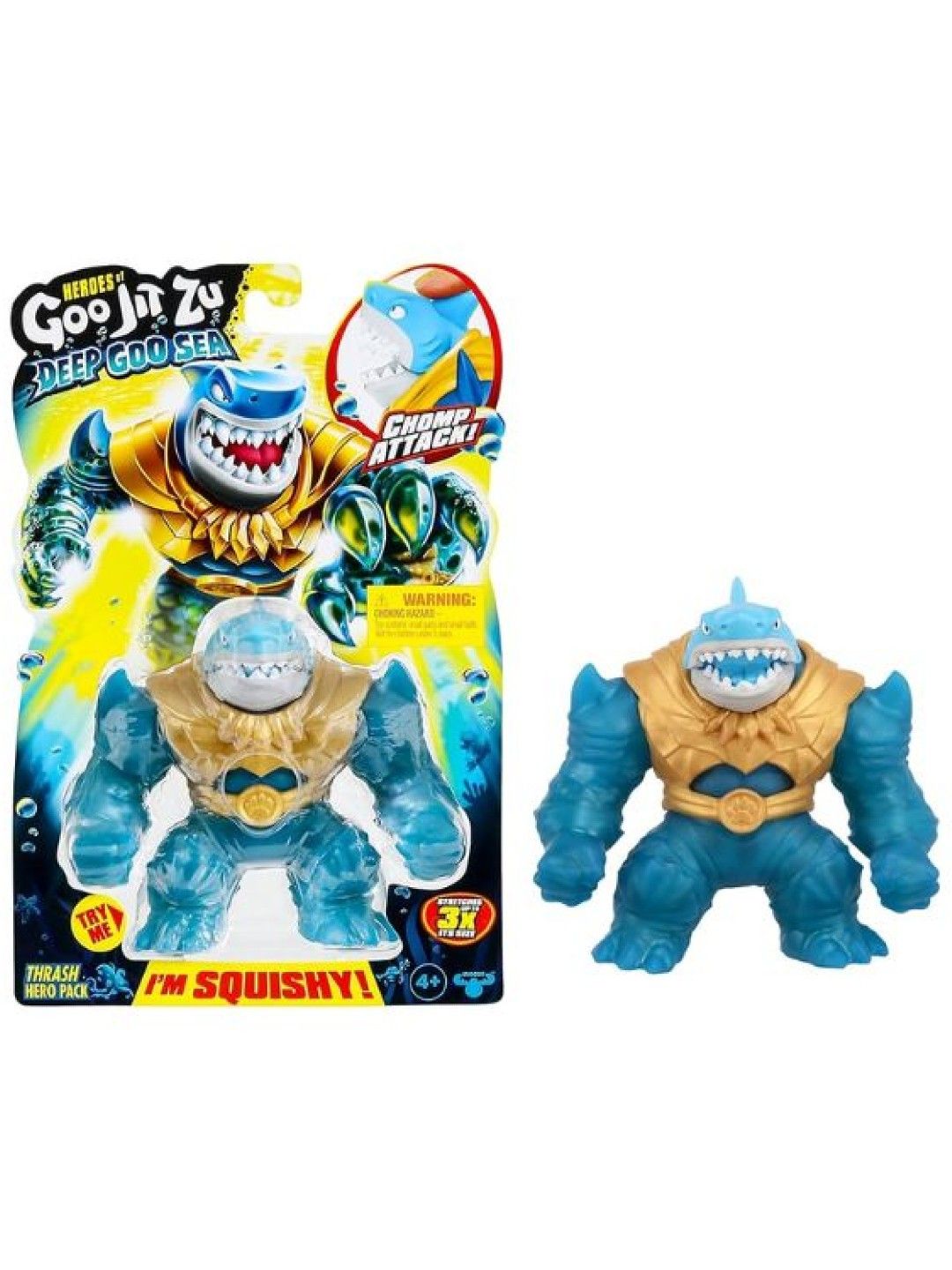 Heroes of Goo Jit Zu Deep Goo Sea – Thrash Hero Pack (No Color- Image 4)