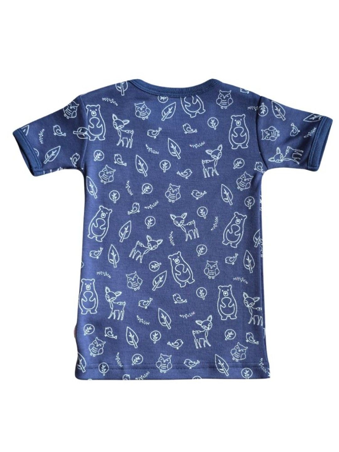Babysoy Forest Friend Indigo 2-pc PJ Set (No Color- Image 2)