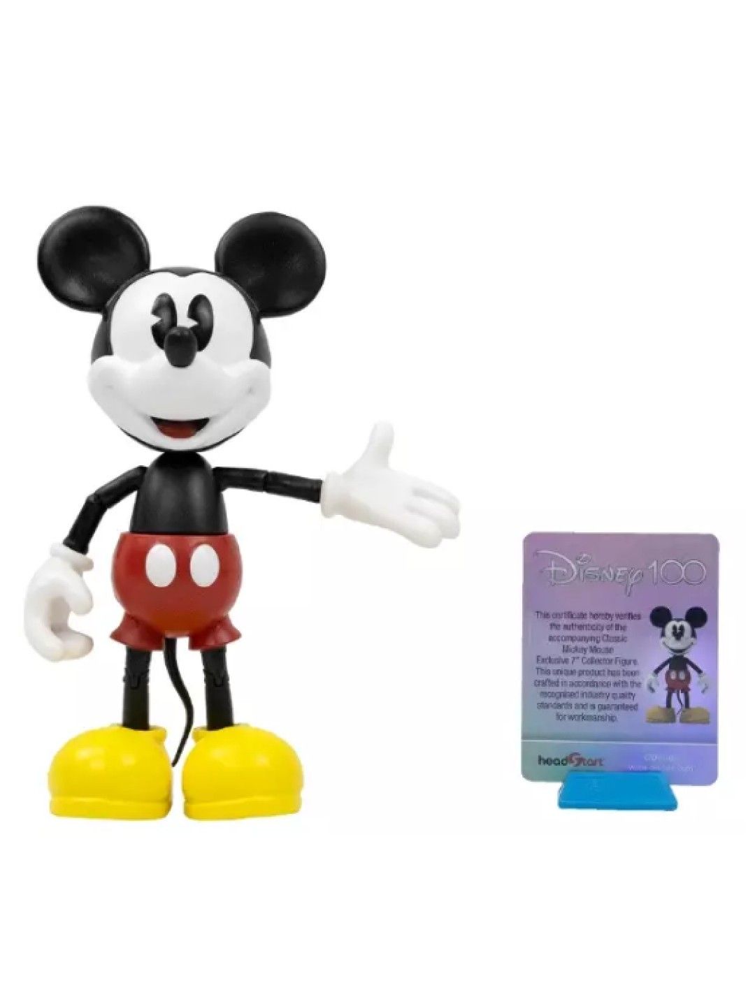 Disney D100 6" Diecast - Classic Mickey Mouse (No Color- Image 2)