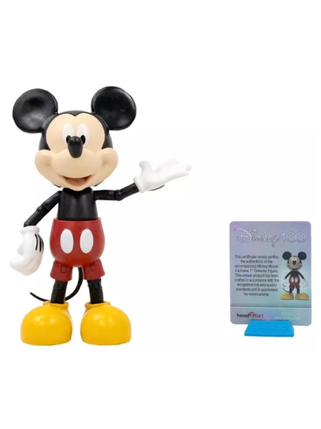 Disney D100 6" Diecast - Mickey Mouse (No Color- Image 2)