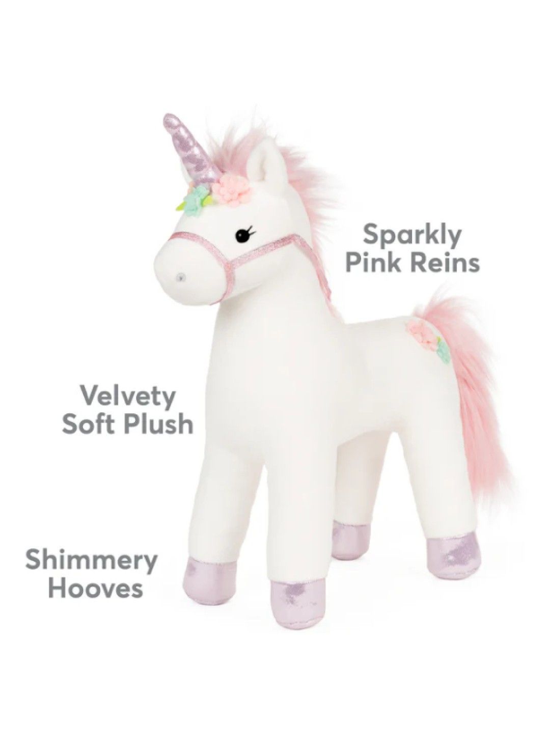 Gund Lily Rose Unicorn 15" - Pink (No Color- Image 2)