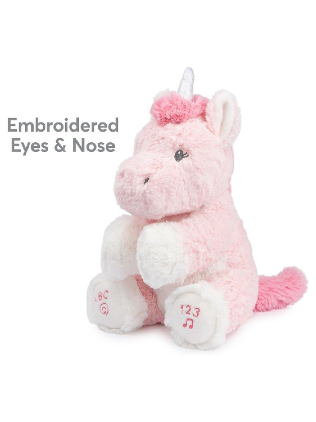 Gund Animated Unicorn ABC (No Color- Image 2)