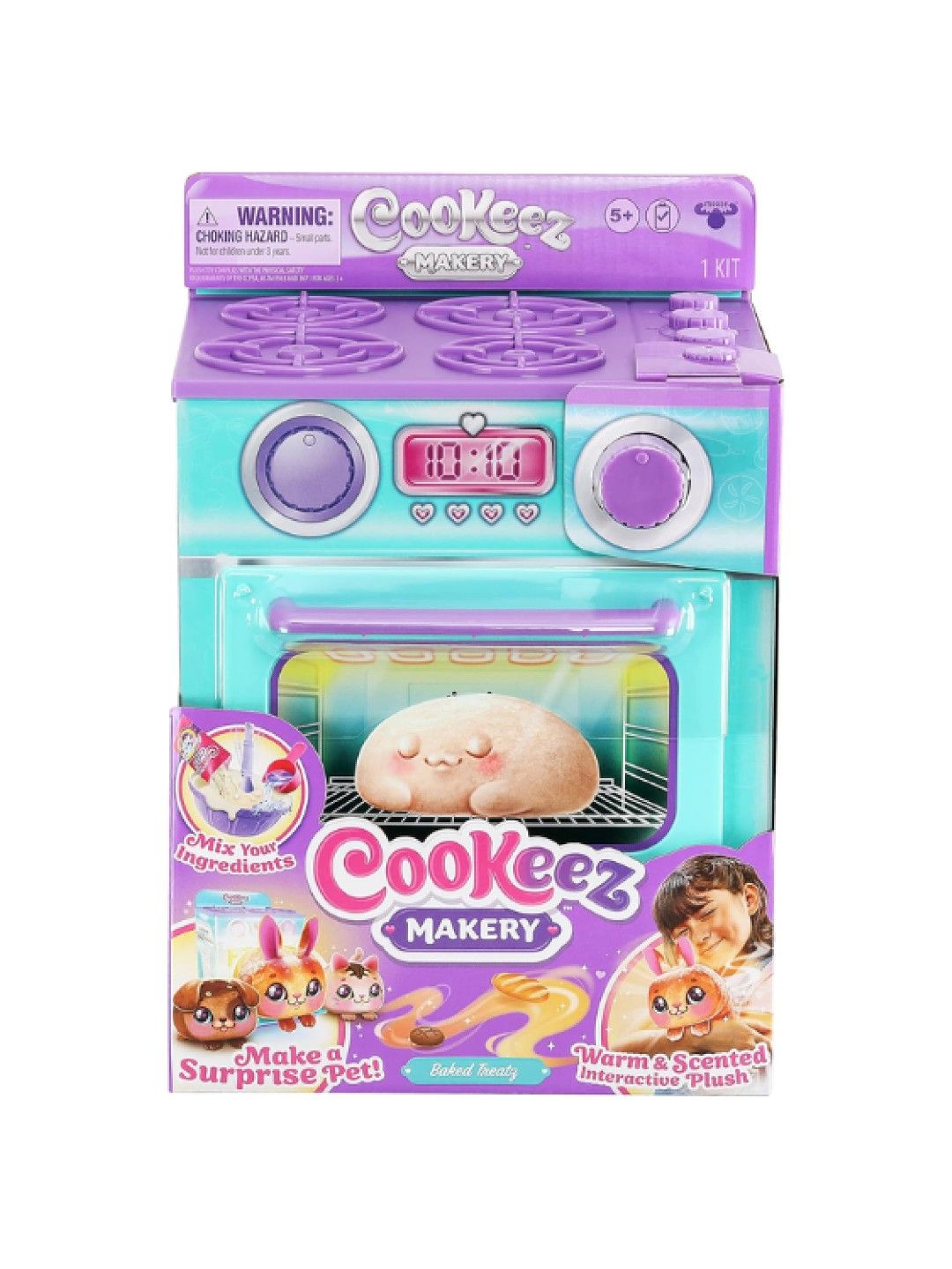 Cookeez Makery Bread Treatz Oven Playset (No Color- Image 2)