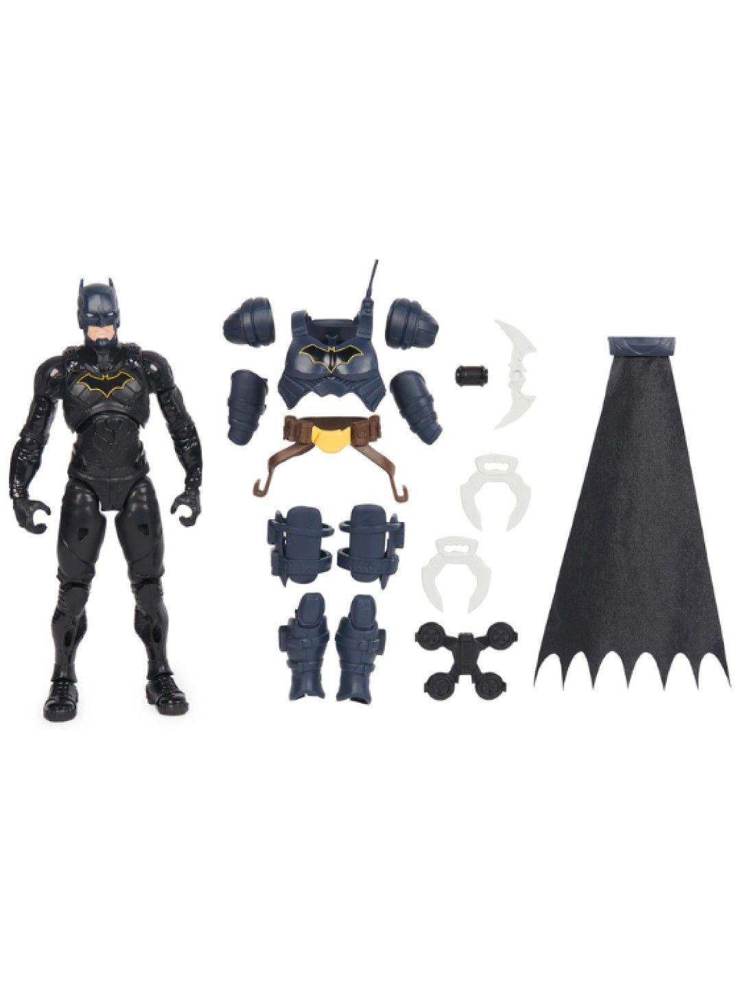 Batman DC Comics Action Figure with 16 Armor Accessories (No Color- Image 3)