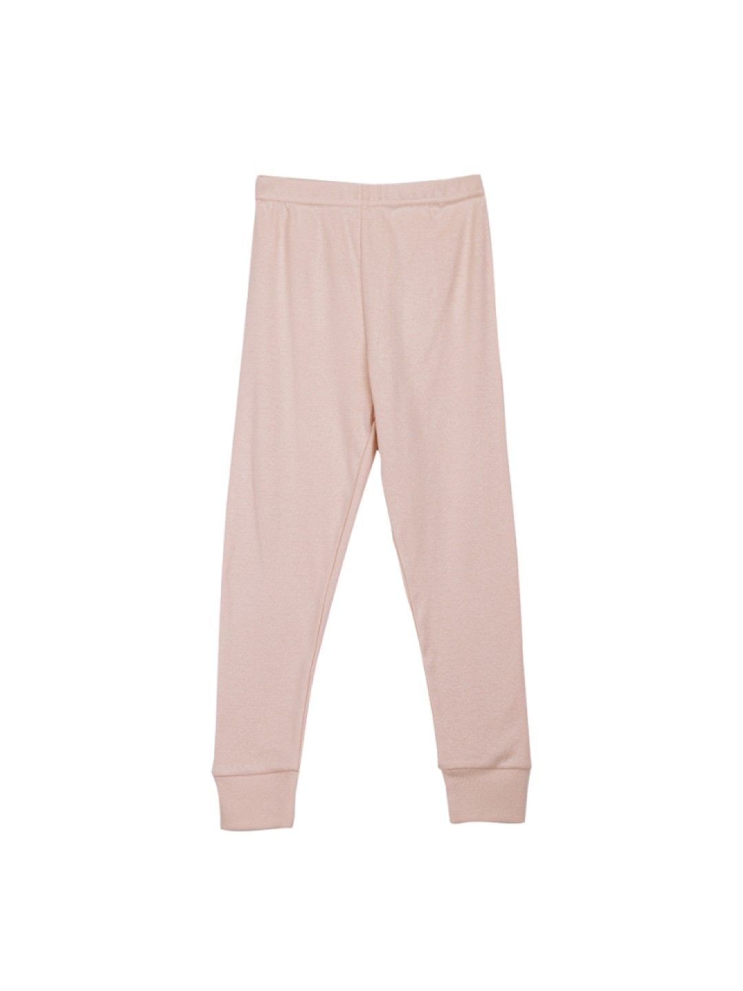 Meet My Feet Two-Piece Longsleeves Pajama Set for Girls (Light Pink- Image 3)
