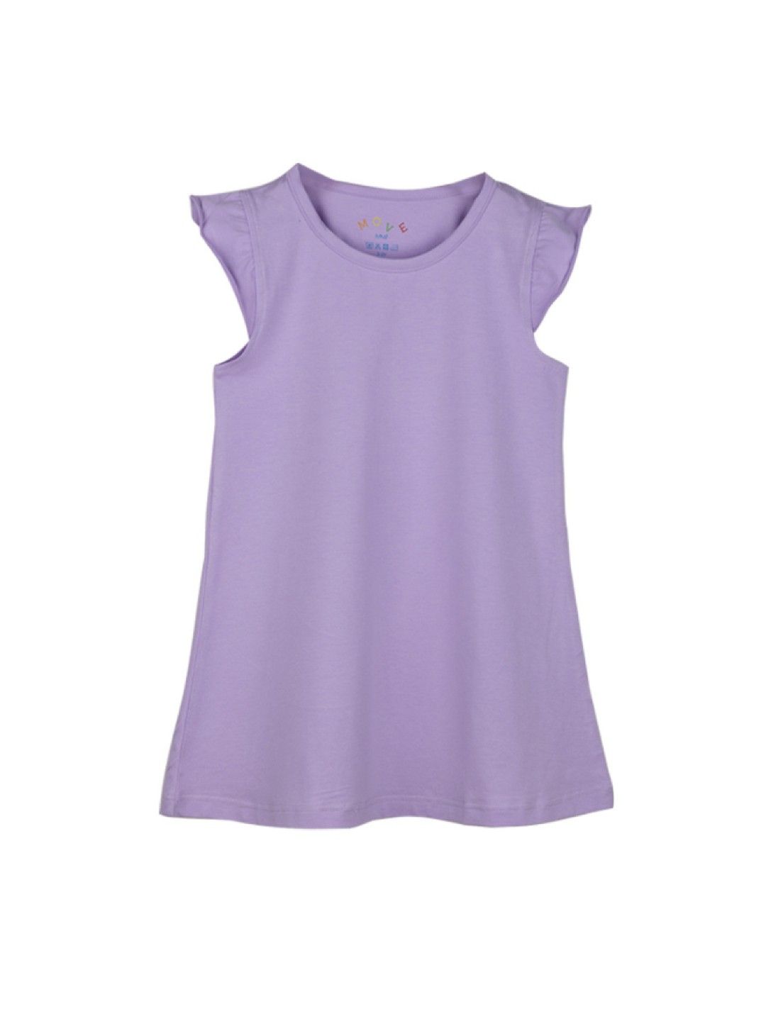 Meet My Feet Three-Pack Dress with Ruffle Sleeves (Pink/Purple/Green- Image 3)