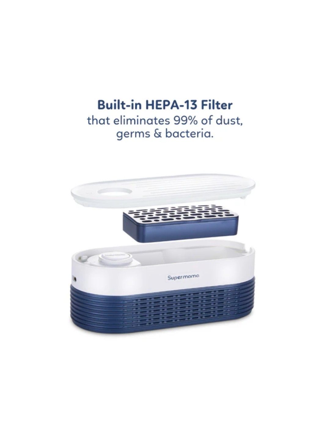 Supermama Lab AirPury Portable In-car Air Purifier Set (No Color- Image 2)