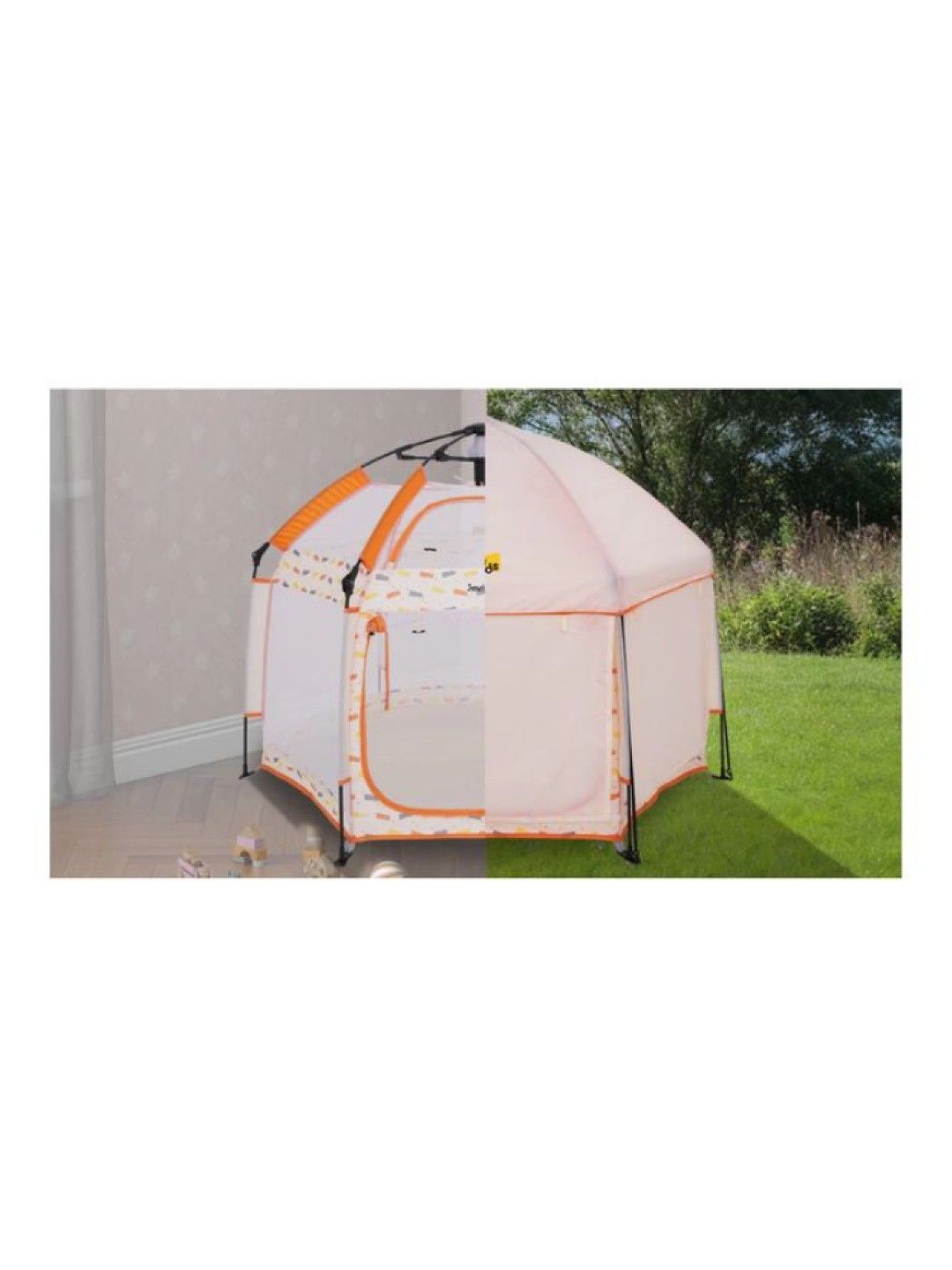 Jovikids Automatic Pop Up Foldable Play Tent with Carry Bag (No Color- Image 2)