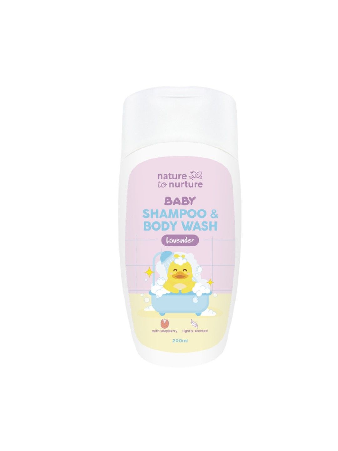 Nature to Nurture Lavender Baby Shampoo & Body Wash (200ml) (No Color- Image 1)