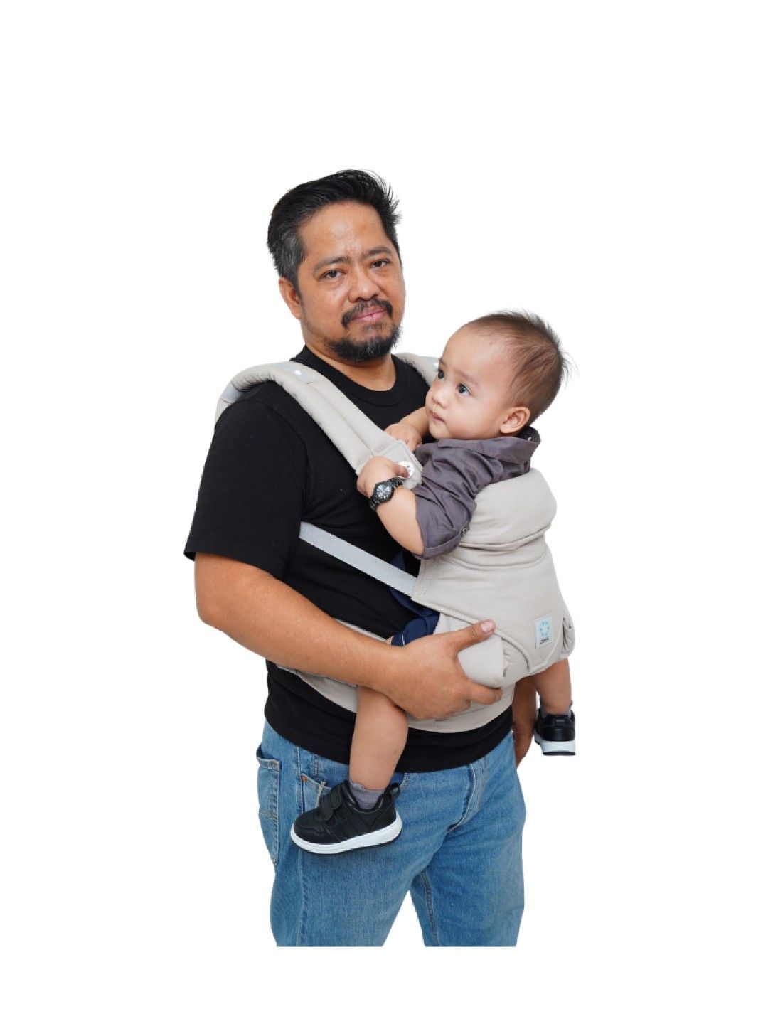 Zima Ergonomic Baby Carrier (Gray- Image 2)