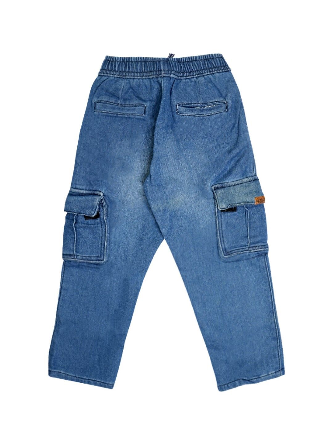 Grizzly Boys Gaterized Cargo Pants (Denim Blue- Image 2)