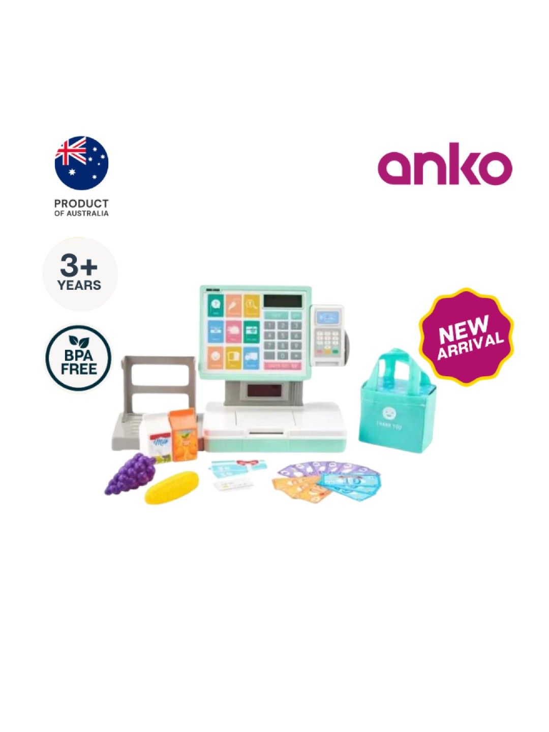 Anko 21 Piece Self Checkout Counter (No Color- Image 1)