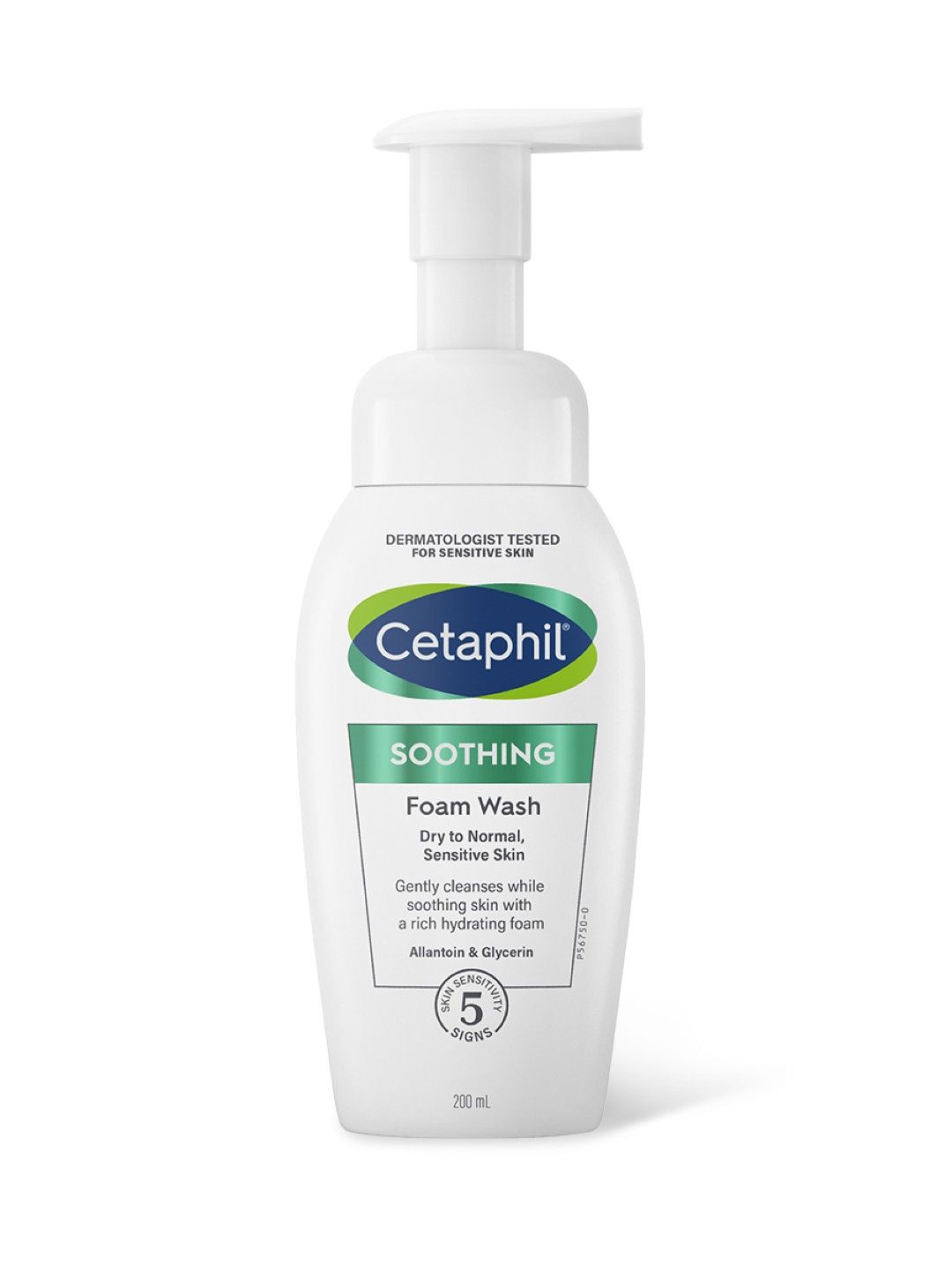 Cetaphil Soothing Foam Wash (200ml) (No Color- Image 1)