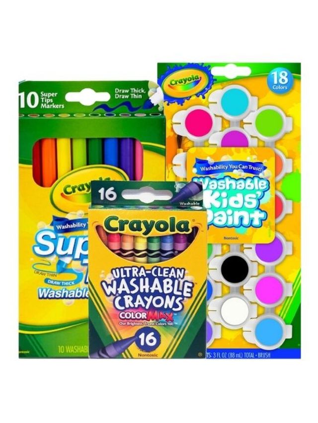 Crayola Ogalala Super Tip and Crayon Bundle | edamama