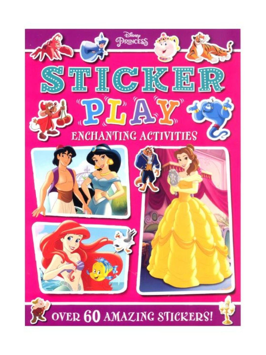 Learning is Fun Disney Sticker Play - Princess Enchanting Activities (No Color- Image 1)