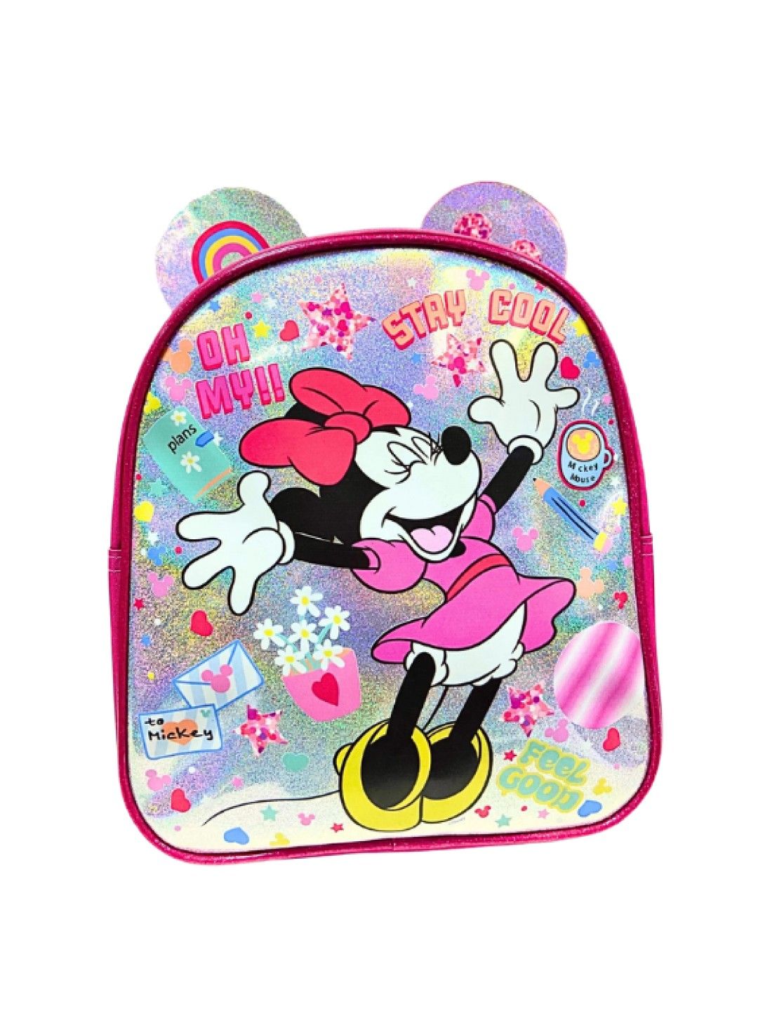 Disney Minnie Mouse School Backpack (Pink- Image 1)