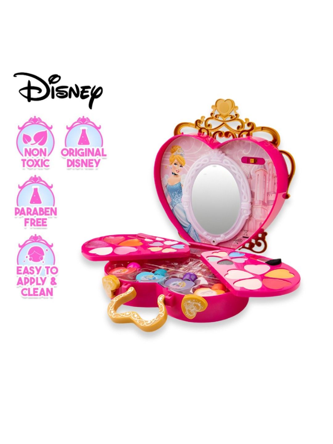S&Li Cosmetics Disney Princess Shining Makeup Kit (No Color- Image 2)