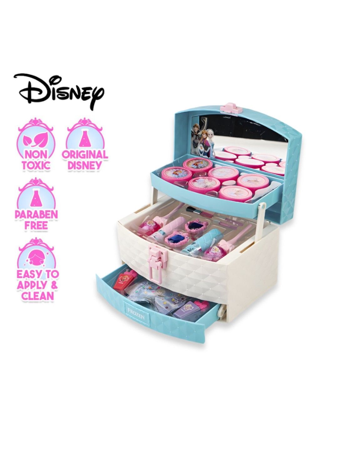 S&Li Cosmetics Original Disney Frozen Fancy Makeup Case Kit (No Color- Image 2)
