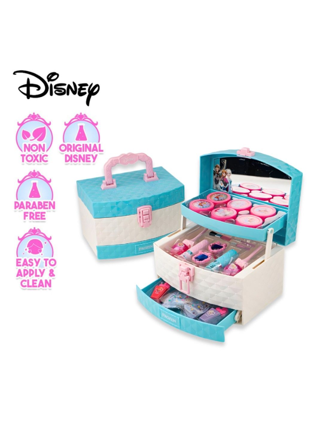 S&Li Cosmetics Original Disney Frozen Fancy Makeup Case Kit (No Color- Image 3)