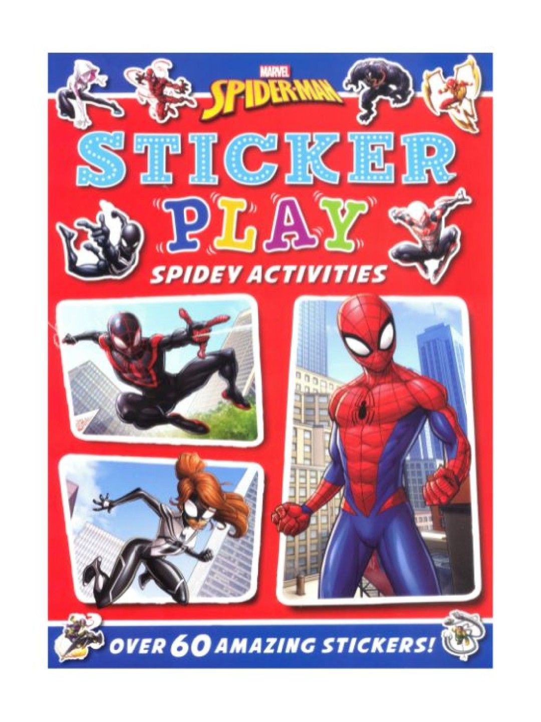 Learning is Fun Marvel Sticker Play - Spider-Man Spidey Activities (No Color- Image 1)
