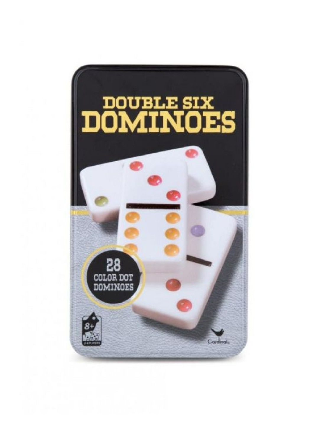 Spin Master Games Double 6 Domino Color in TIn (No Color- Image 4)