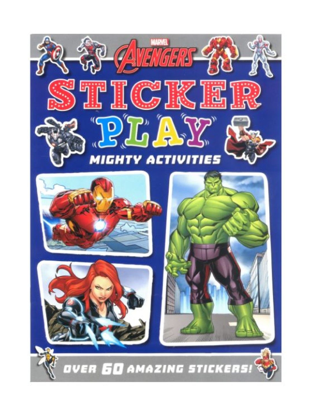Learning is Fun Marvel Sticker Play - Avengers Mighty Activities (No Color- Image 1)