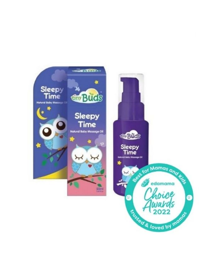 Tiny Buds Sleepy Time Natural Baby Massage Oil (50ml)