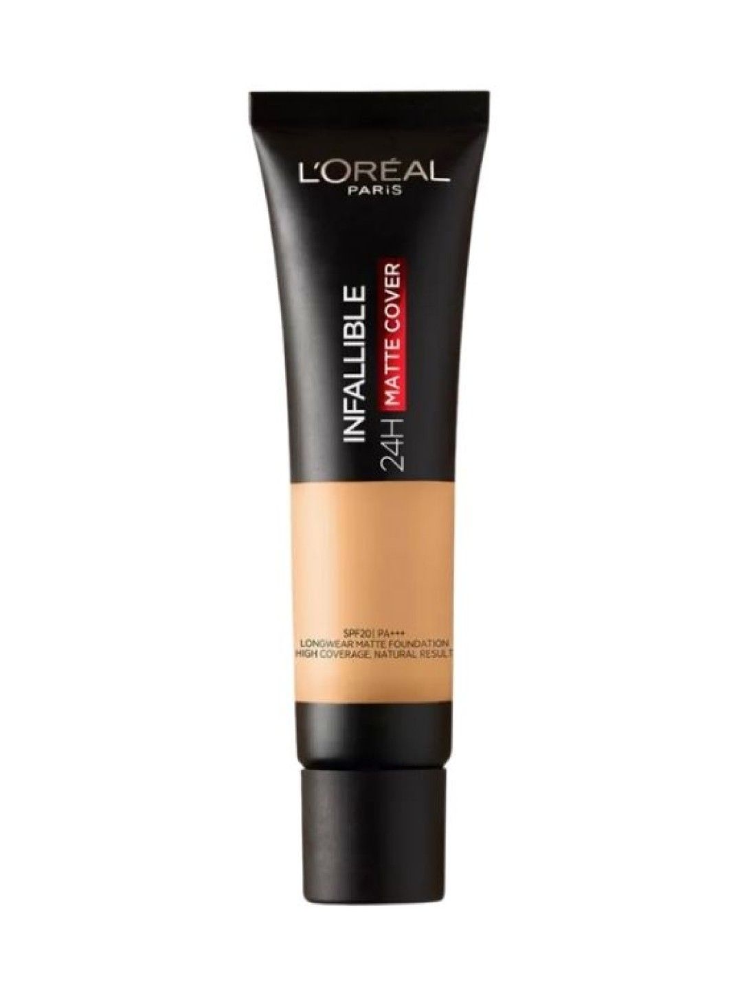 L'Oreal Paris Infallible 24H Matte Cover Liquid Foundation 250 Radiant Sand (35ml) (No Color- Image 1)