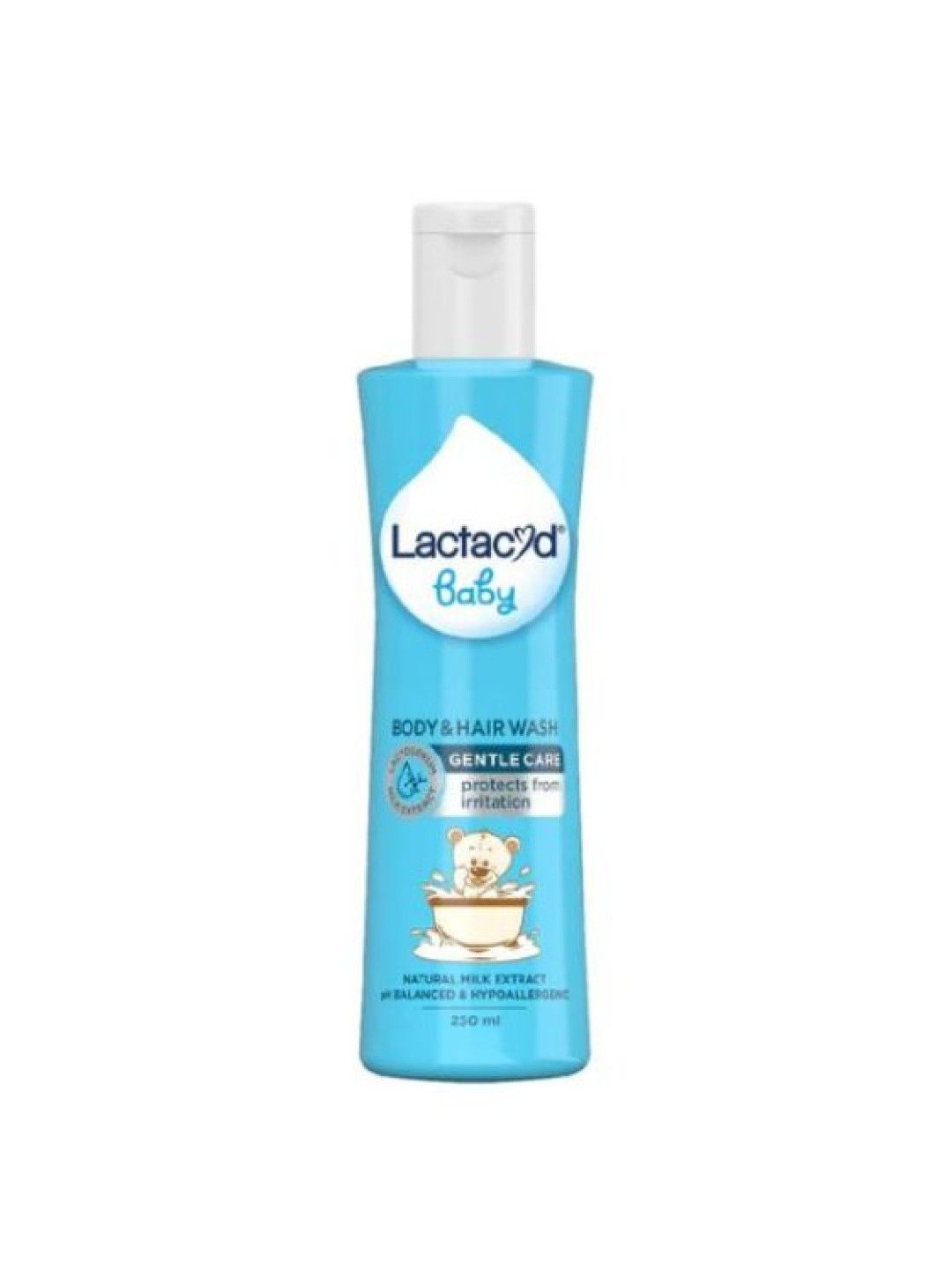 Lactacyd Baby Gentle Care 2-in-1 Body & Hair Wash (250ml) (No Color- Image 1)