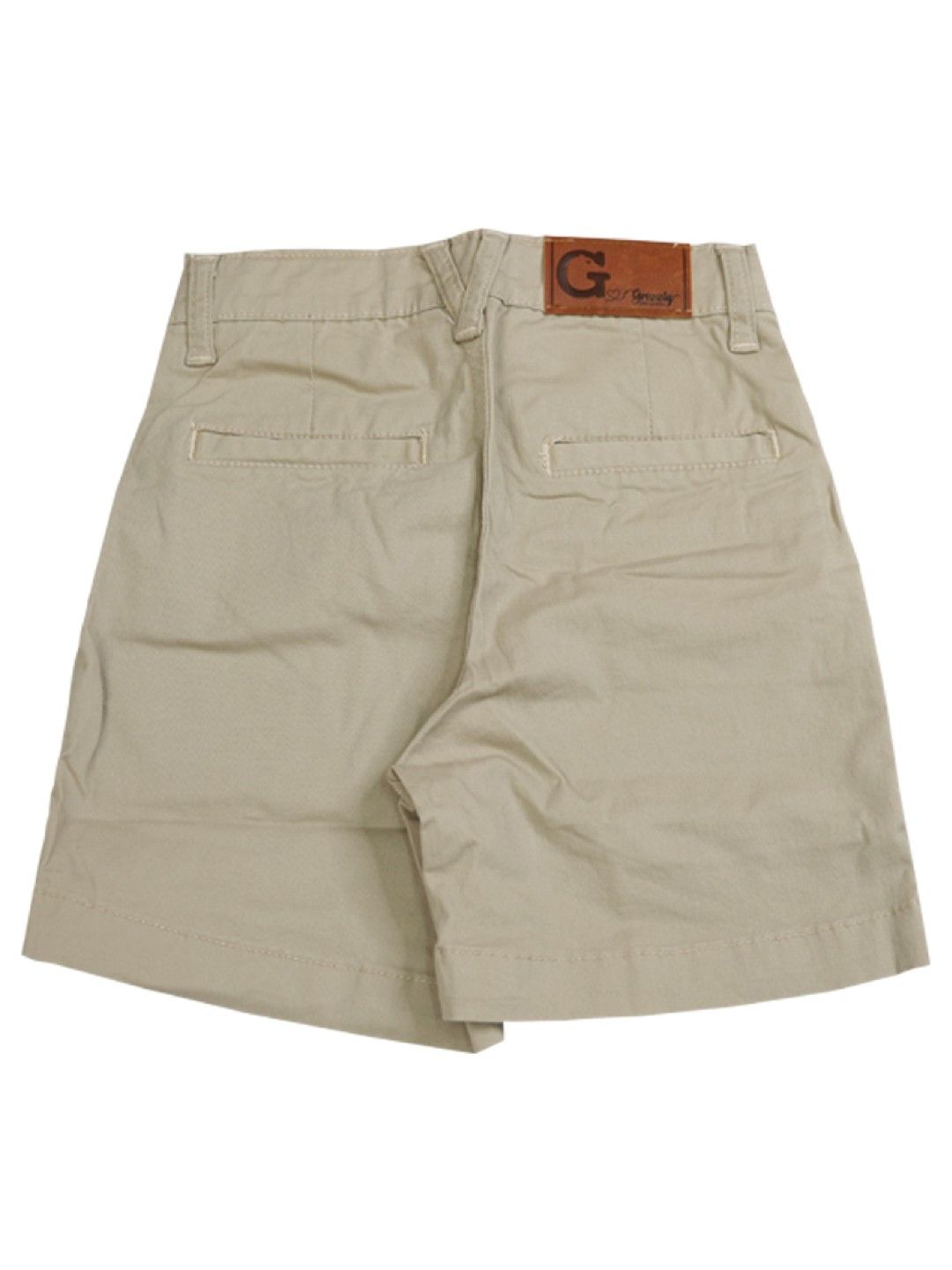 Grizzly Girls Twill Highwaist Cargo Short (Khaki- Image 2)