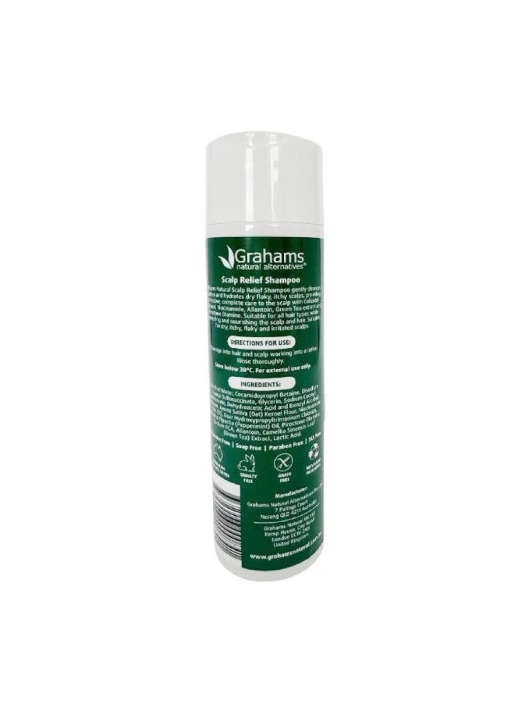 Grahams Natural Scalp Relief Shampoo (250ml) (No Color- Image 3)