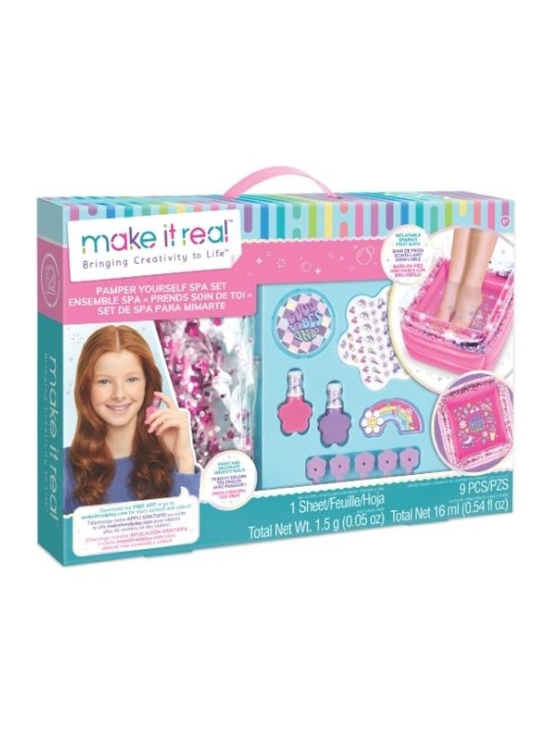 Make It Real Pamper Yourself Spa Set (No Color- Image 3)