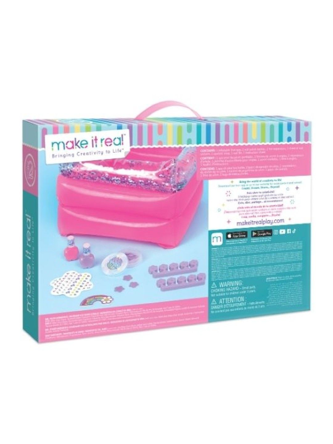 Make It Real Pamper Yourself Spa Set (No Color- Image 4)