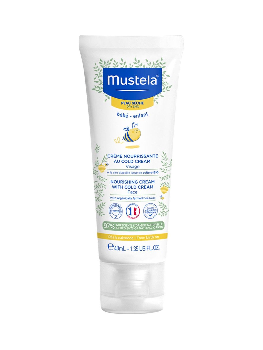 Mustela Nourishing Cream with Cold Cream (40ml) (No Color- Image 1)