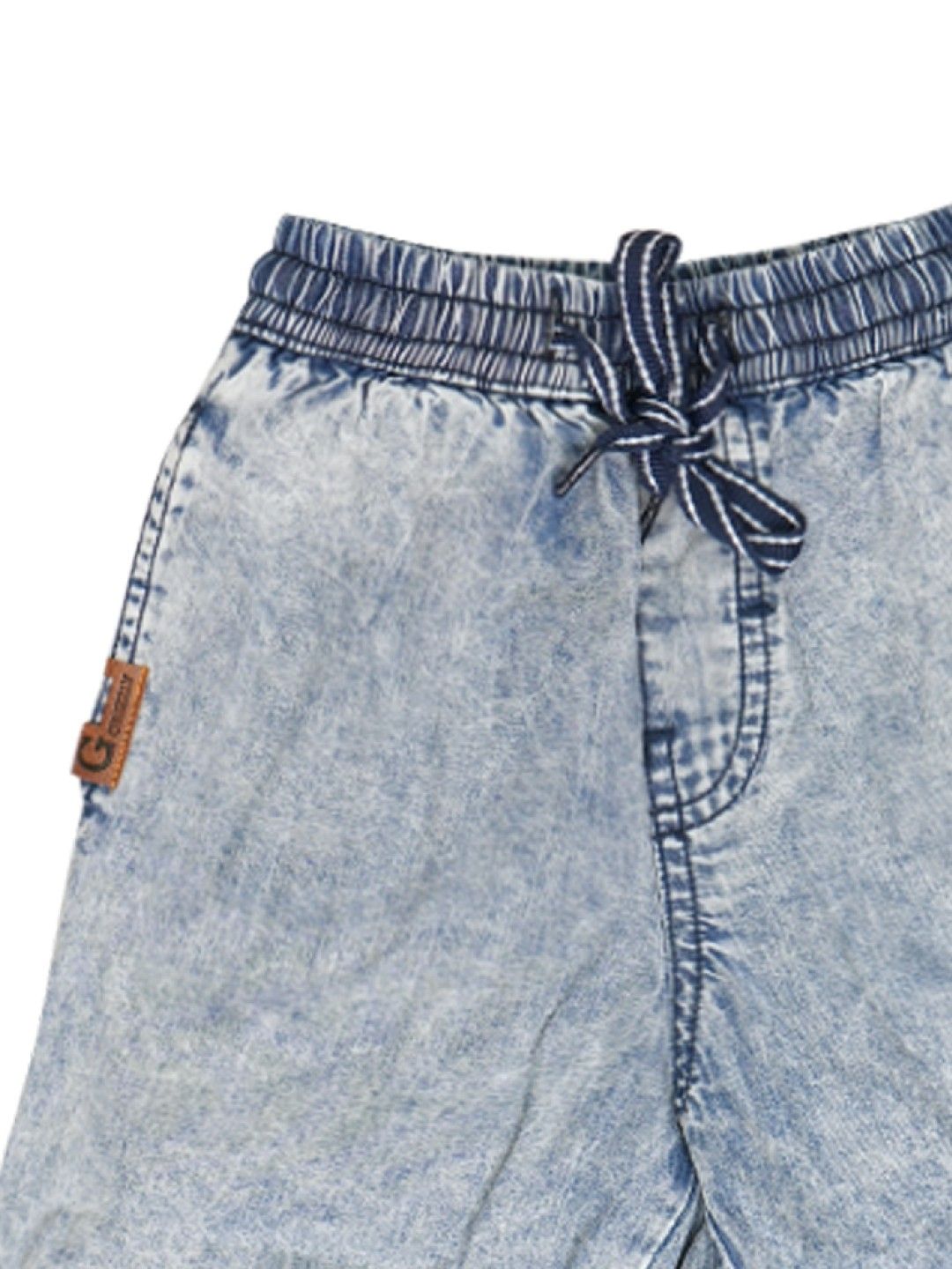 Grizzly Infants Garterized Short (Chambray- Image 3)