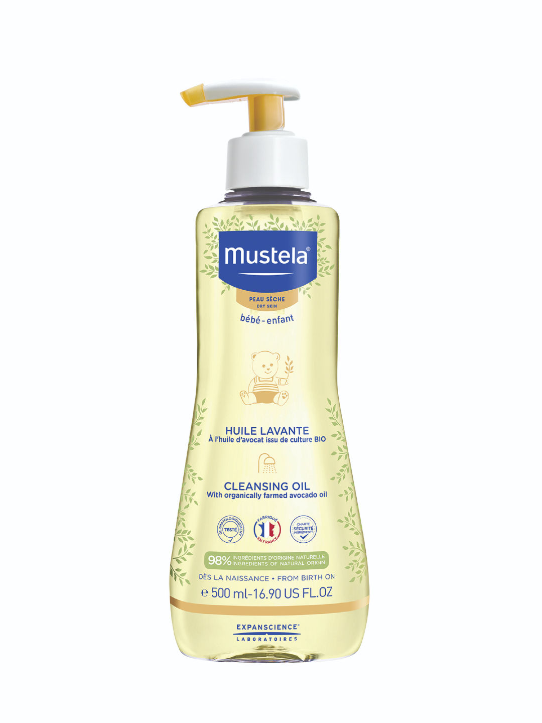 Mustela Cleansing Oil (500ml)