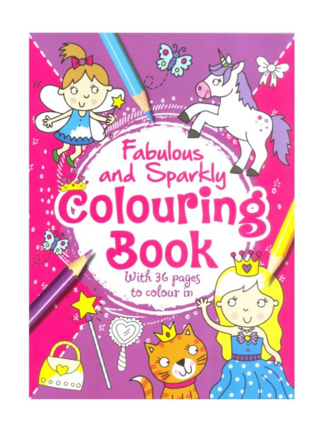 Learning is Fun Awesome Coloring Book 36 Pictures