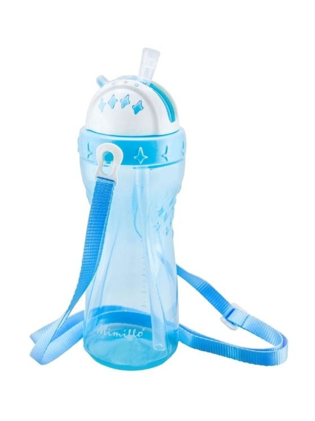 Mimiflo Non-Spill Straw Drinking Cup (480ml) (Blue- Image 1)