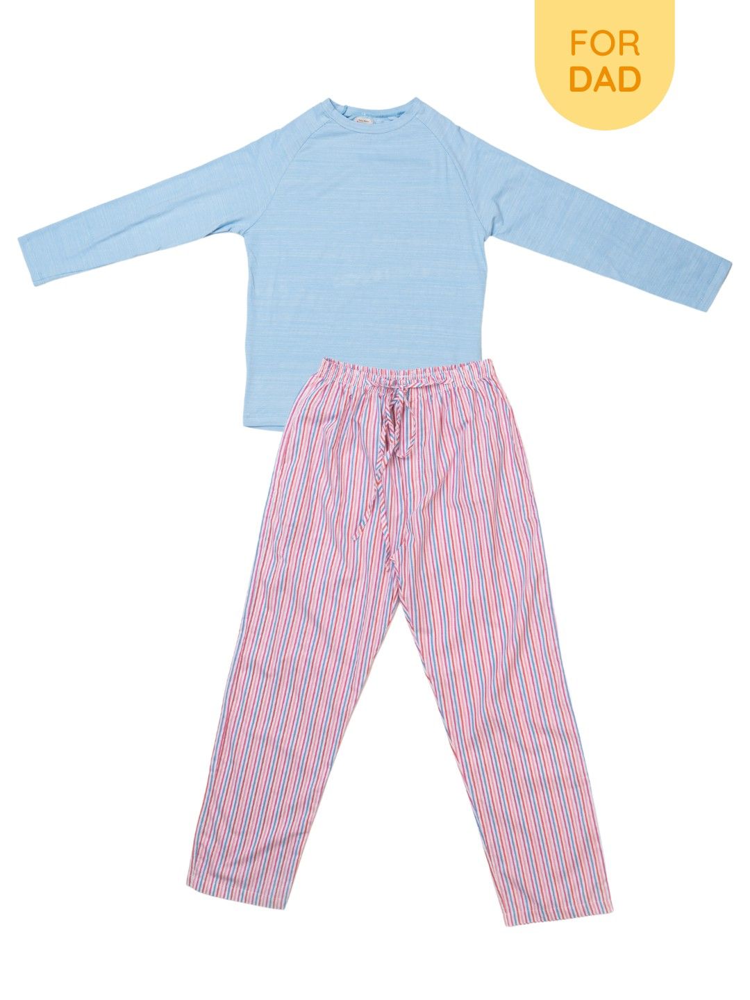 bean fashion Striped Sleep Pajama Set for Dad