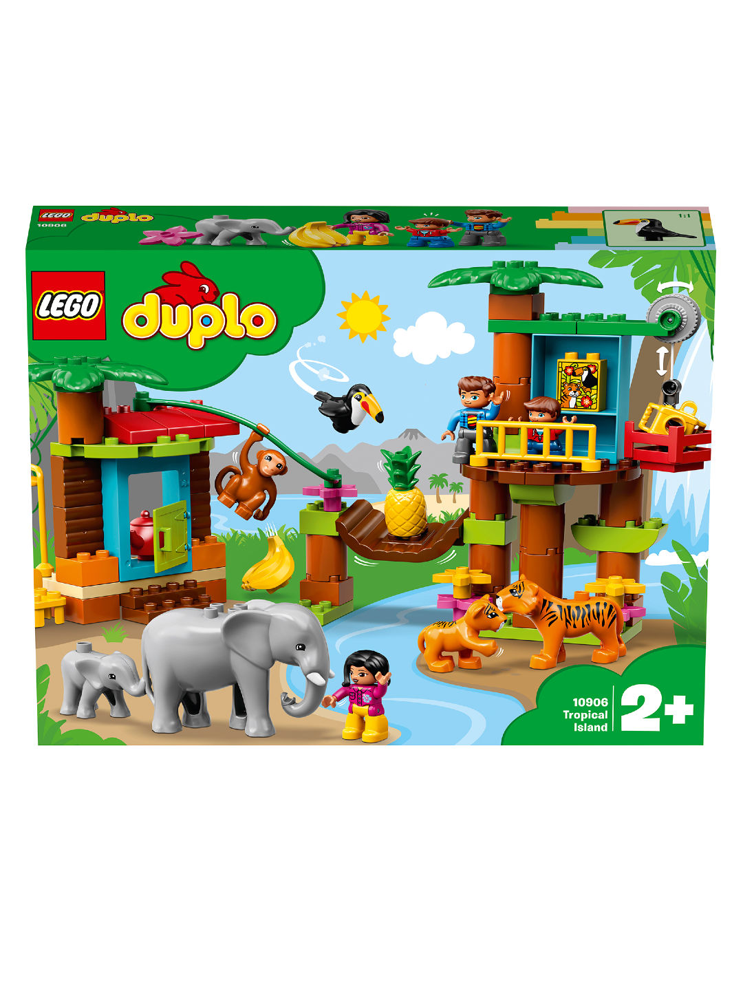 Lego Duplo Tropical Island (No Color- Image 2)