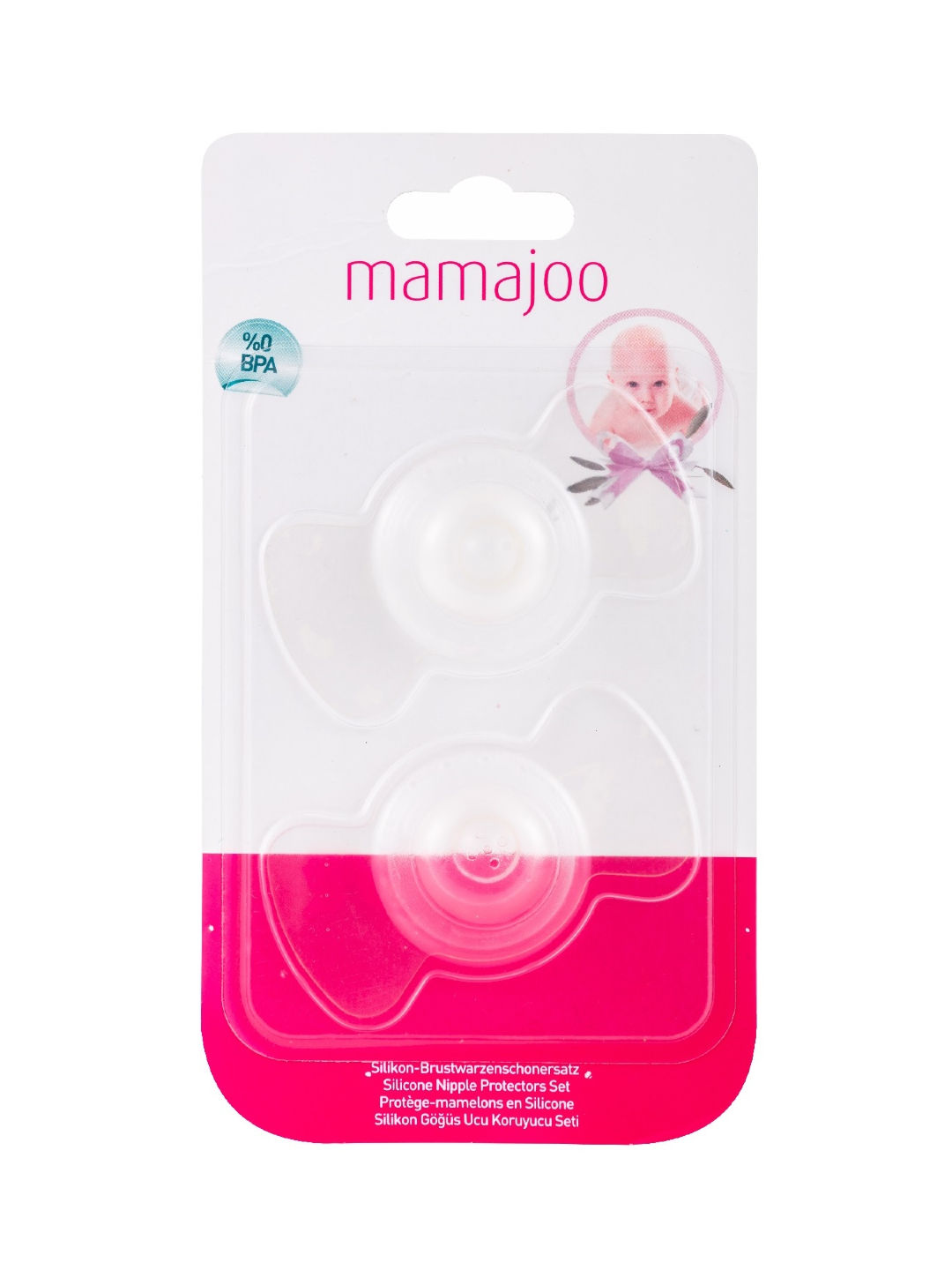 Mamajoo Silicone Nipple Protector (Set of 2) (No Color- Image 2)