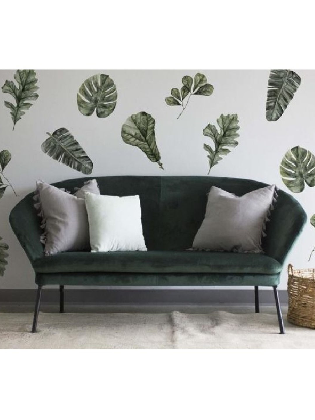 Urban Walls Tropical Leaves Wall Decal (No Color- Image 1)