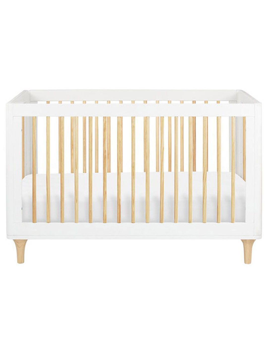 Babyletto Lolly 3-in-1 Convertible Crib with Toddler Bed Conversion Kit (White- Image 3)