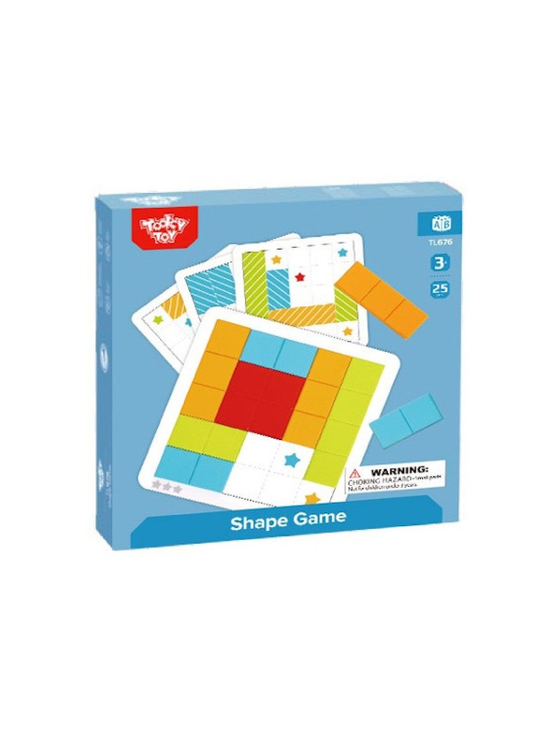 Tooky Toy Shape Game (No Color- Image 1)